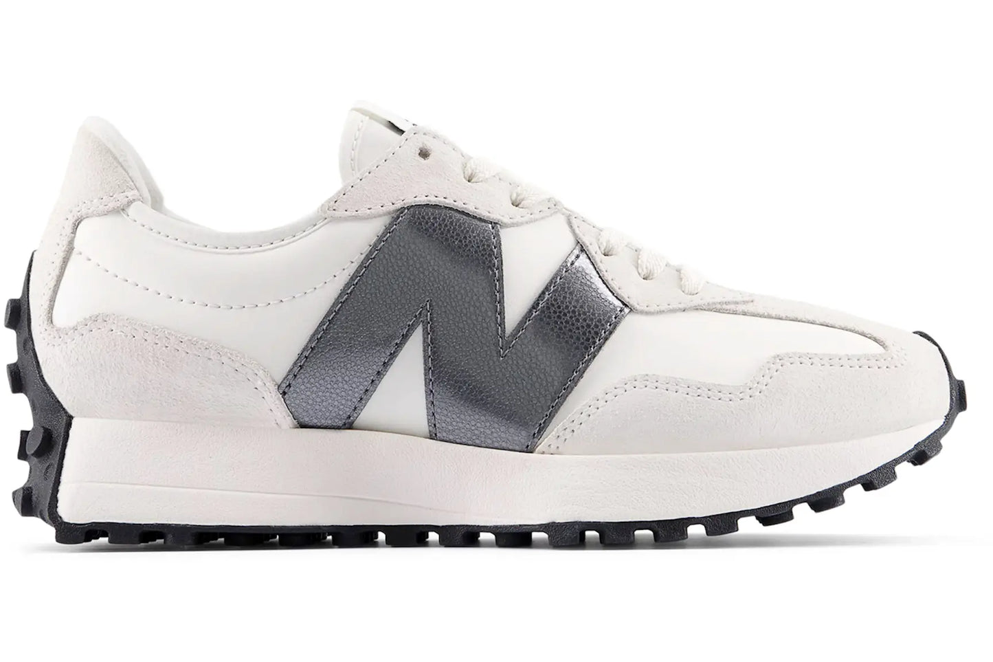 New Balance 327 White Dark Grey (Women's)